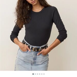 Marine Layer Lexi Ribbed Tshirt NWT